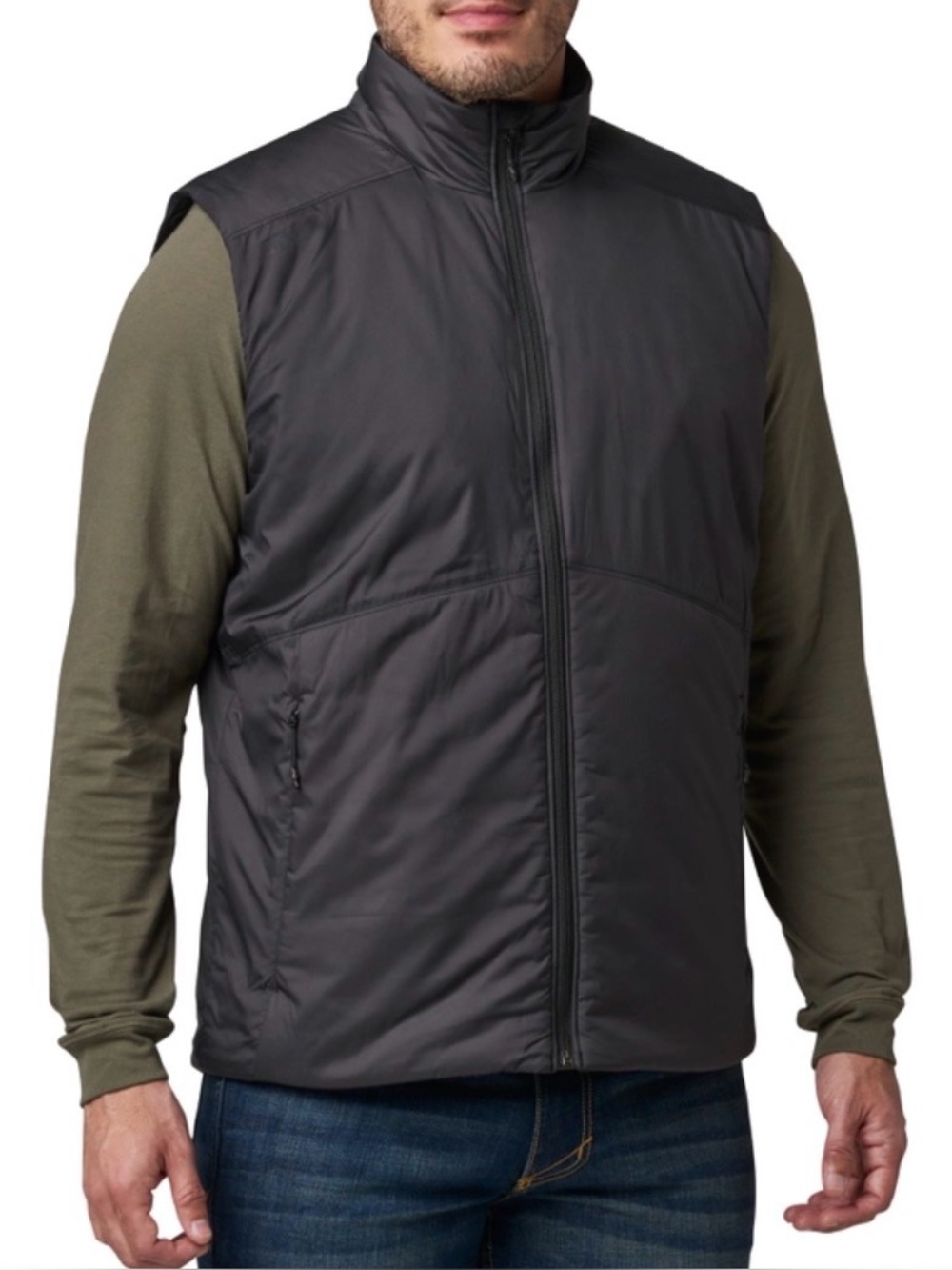 5.11 Tactical Packable Black Quilted Vest